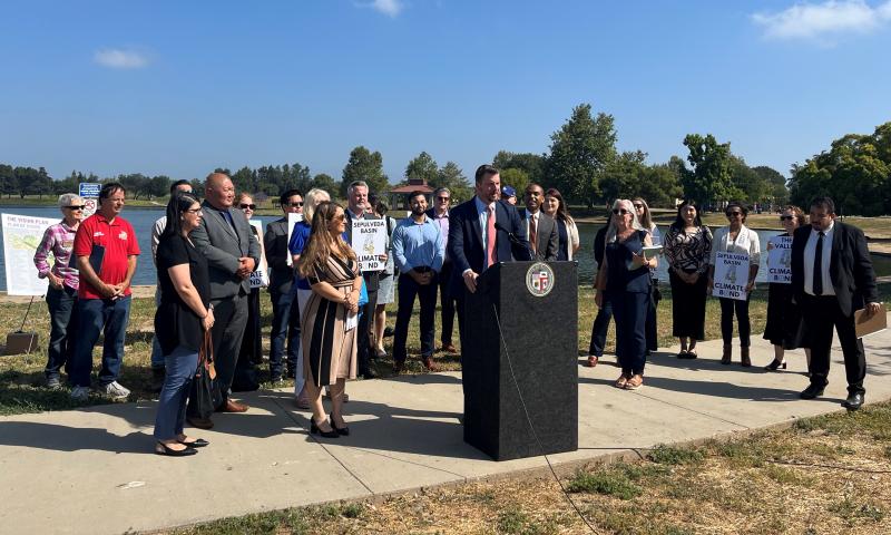 In Push for the 2024 Climate Bond, Senator Stern Announces Investment for Rewilding the Sepulveda Basin