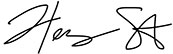 Senator Henry Stern's signature